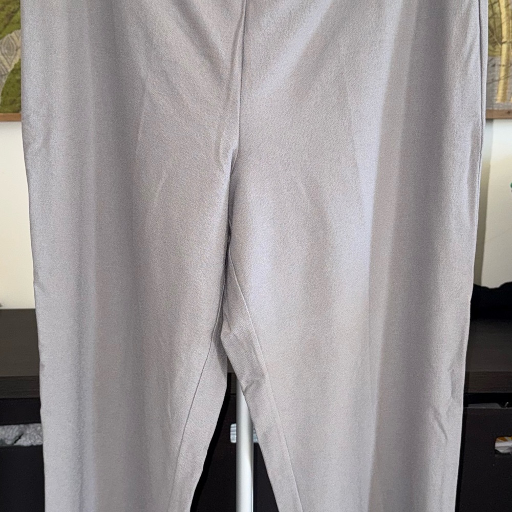 Eileen Fisher Light Gray Trousers